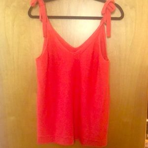 J Crew Red Tank
